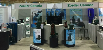 zoeller canada tradeshow booth set up
